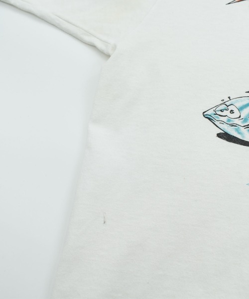 FRUIT OF THE LOOM(フルーツオブザルーム)の「【USED】90’s Fruit of the Loom “MARYLAND is for CRABS” グラフィック Tシャツ(Tシャツ/カットソー・メンズ・ホワイト・LARGE)」の6枚目の写真