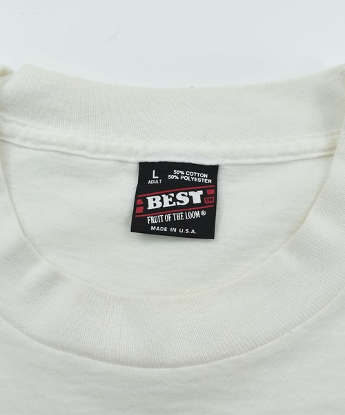 FRUIT OF THE LOOM(フルーツオブザルーム)の「【USED】90’s Fruit of the Loom “MARYLAND is for CRABS” グラフィック Tシャツ(Tシャツ/カットソー・メンズ・ホワイト・LARGE)」の7枚目の写真