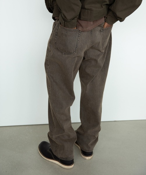 thisisneverthat（ディスイズネバーザット）の「Regular Jeans（デニムパンツ・メンズ・ワンウォッシュ/ブラウン・XL/L/M/S）」の7枚目の写真