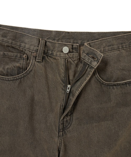 thisisneverthat（ディスイズネバーザット）の「Regular Jeans（デニムパンツ・メンズ・ワンウォッシュ/ブラウン・XL/L/M/S）」の3枚目の写真