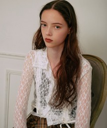 3.3 Field Trip  | 3.3 Field Trip／レースギャザーシャツ(シャツ/ブラウス)