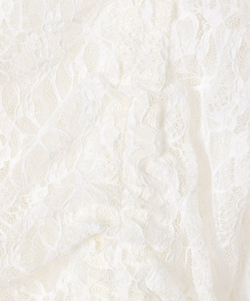 3.3 Field Trip (3.3フィールドトリップ)の「3.3 Field Trip/レースギャザーシャツ(シャツ/ブラウス・レディース・オフホワイト/ブラック・FREE)」の15枚目の写真