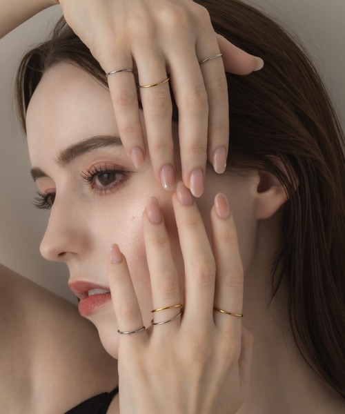 muku(ムク)の「RING/1mm SIMPLE(リング・レディース・シャンパン/シルバー/ゴールド・7/3/11/9/15 /13)」の1枚目の写真