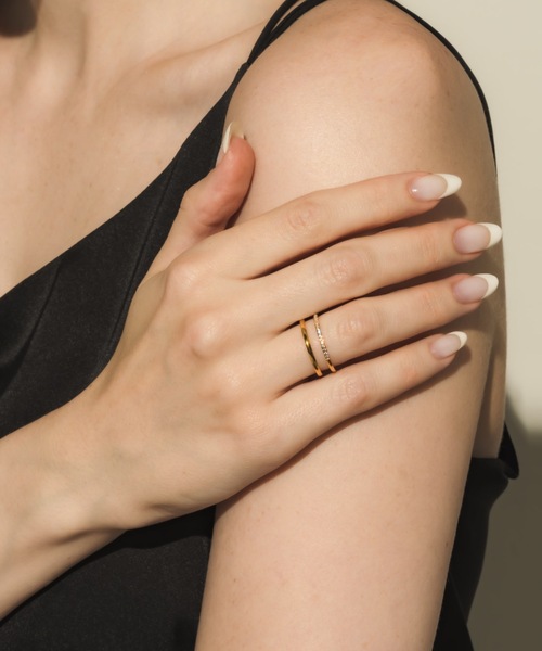セール】RING/ZIRCONIA×SIMPLE（リング）｜muku（ムク）のファッション