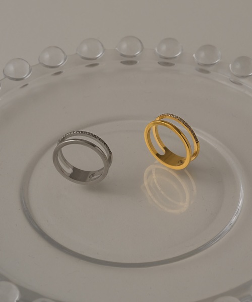 muku(ムク)の「RING/ZIRCONIA×SIMPLE(リング・レディース・ゴールド/シルバー・11)」の4枚目の写真