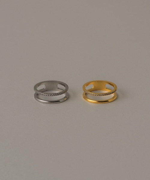muku(ムク)の「RING/ZIRCONIA×SIMPLE(リング・レディース・ゴールド/シルバー・11)」の8枚目の写真