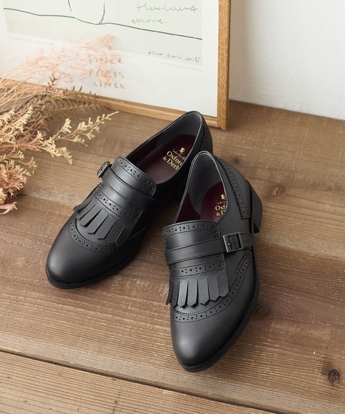 coca(ANDEX shoes product)(コカ)の「【日本製】オックスフォードプレーントゥシューズ / London Shoe Make Oxford and Derby 425013(ドレスシューズ・レディース・ブラウン/ブラック・23.5cm/23cm/24.5cm/24cm/22.5cm)」の5枚目の写真