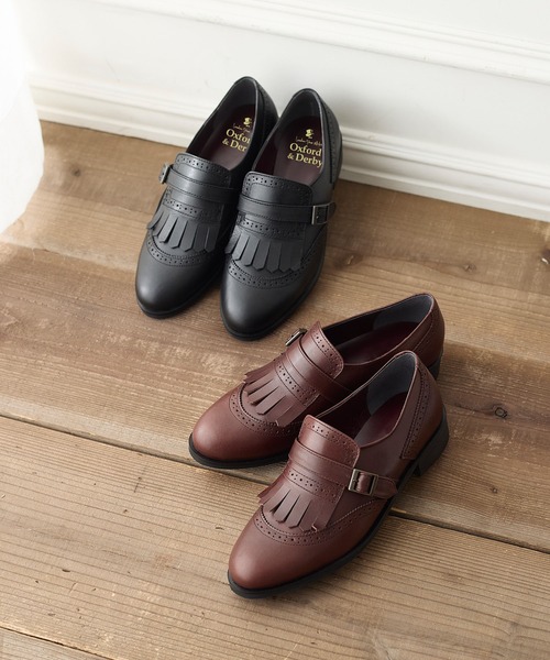 coca(ANDEX shoes product)(コカ)の「【日本製】オックスフォードプレーントゥシューズ / London Shoe Make Oxford and Derby 425013(ドレスシューズ・レディース・ブラウン/ブラック・23.5cm/23cm/24.5cm/24cm/22.5cm)」の22枚目の写真