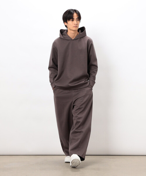 COMME CA ISM(コムサイズム)の「ダンボールニット フードパーカー(パーカー・メンズ・ホワイト/ブラウン/ブルー/ブラック・MEDIUM/LARGE)」の8枚目の写真