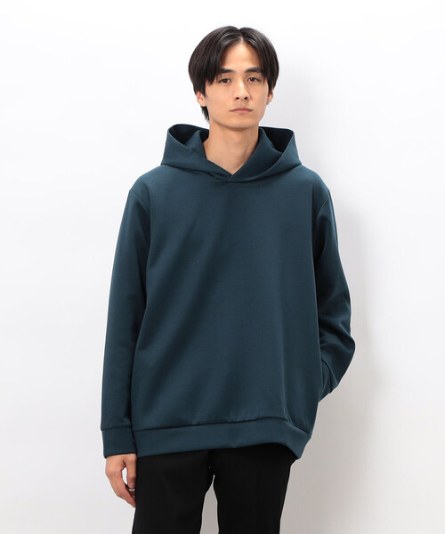 COMME CA ISM(コムサイズム)の「ダンボールニット フードパーカー(パーカー・メンズ・ホワイト/ブラウン/ブルー/ブラック・MEDIUM/LARGE)」の14枚目の写真