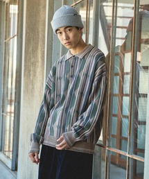 niko and... | グランパニットポロ(ニット/セーター)