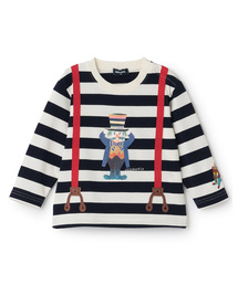 【コロボックル】ボーダー長袖Tシャツ