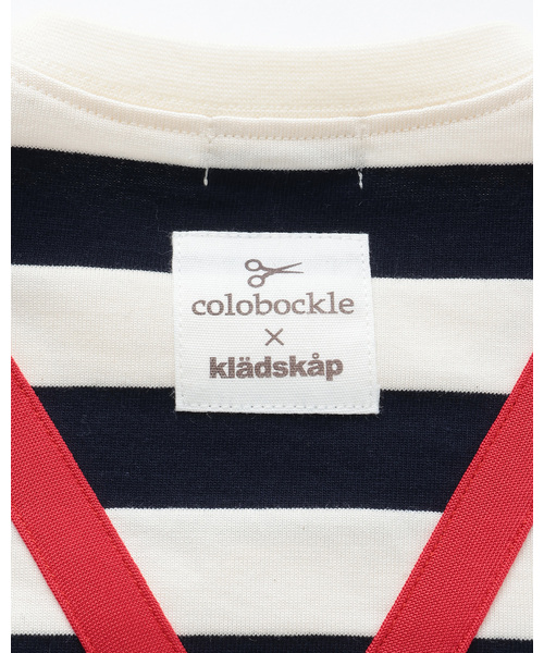 kladskap（クレードスコープ）の「【コロボックル】ボーダー長袖Tシャツ（Tシャツ/カットソー・キッズ・グレー/ネイビー・120cm/110cm/90cm/100cm/80ｃｍ/130cm）」の8枚目の写真