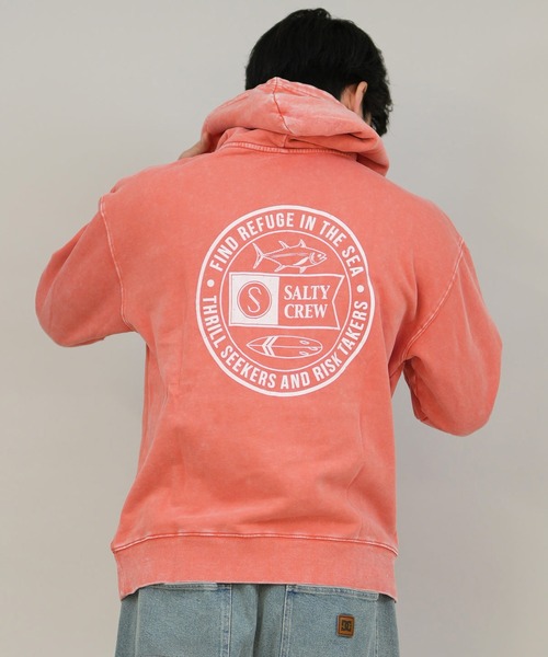SALTY CREW（ソルティークルー）の「SALTY CREW/ソルティークルー プルオーバー/パーカー バックプリント 75-271（パーカー・メンズ・ネイビー/ブラック/レッド・M/L）」の18枚目の写真