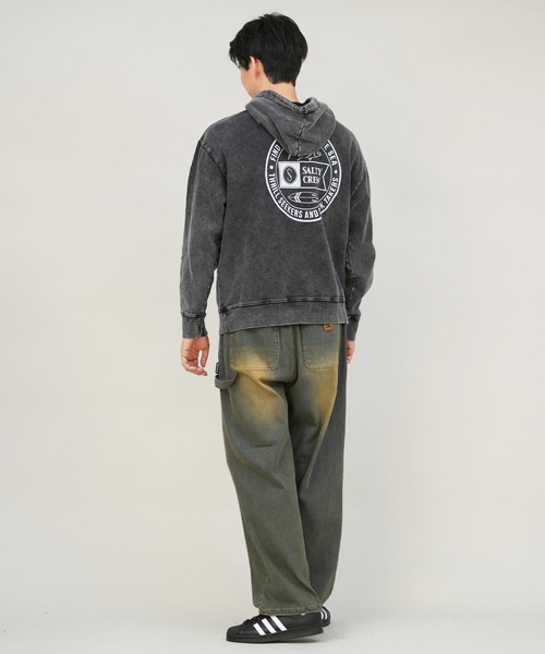 SALTY CREW（ソルティークルー）の「SALTY CREW/ソルティークルー プルオーバー/パーカー バックプリント 75-271（パーカー・メンズ・ネイビー/ブラック/レッド・M/L）」の8枚目の写真