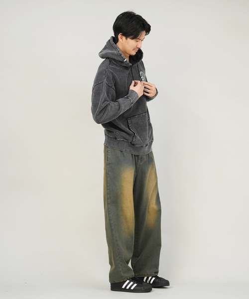 SALTY CREW（ソルティークルー）の「SALTY CREW/ソルティークルー プルオーバー/パーカー バックプリント 75-271（パーカー・メンズ・ネイビー/ブラック/レッド・M/L）」の9枚目の写真