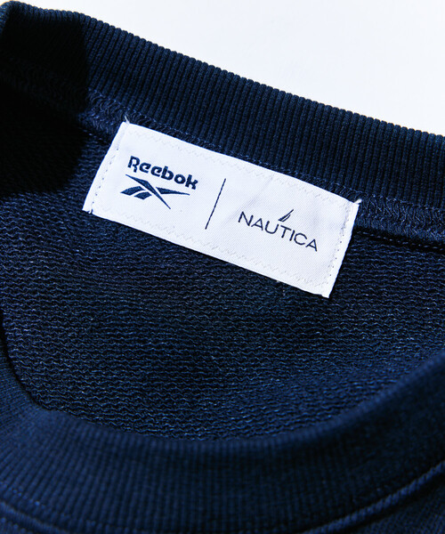 NAUTICA(ノーティカ)の「Reebok×NAUTICA/リーボック×ノーティカ 【Exclusive】 ダブルネーム アーチロゴ ヘビーウェイト クルーネックスウェット(スウェット・メンズ・ネイビー/グレー/ブラック・LARGE/X-LARGE/MEDIUM/SMALL)」の17枚目の写真