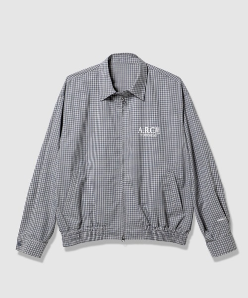 AMERICAN RAG CIE(アメリカンラグシー)の「【AMERICAN RAG CIE】MINI CHECK BLOUSON(MEN)(その他アウター・メンズ・ブラック/グレー・MEDIUM/LARGE)」の1枚目の写真
