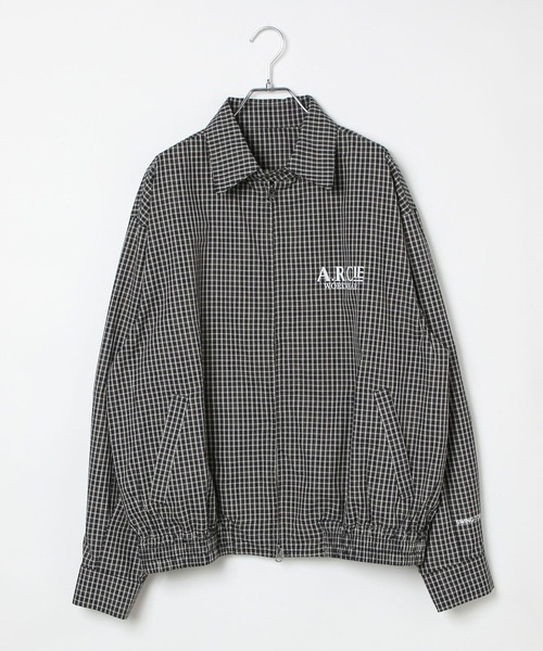 AMERICAN RAG CIE(アメリカンラグシー)の「【AMERICAN RAG CIE】MINI CHECK BLOUSON(MEN)(その他アウター・メンズ・ブラック/グレー・MEDIUM/LARGE)」の5枚目の写真