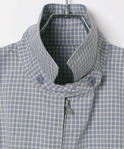 AMERICAN RAG CIE(アメリカンラグシー)の「【AMERICAN RAG CIE】MINI CHECK BLOUSON(MEN)(その他アウター・メンズ・ブラック/グレー・MEDIUM/LARGE)」の9枚目の写真