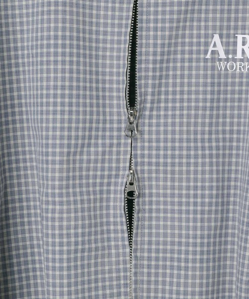 AMERICAN RAG CIE(アメリカンラグシー)の「【AMERICAN RAG CIE】MINI CHECK BLOUSON(MEN)(その他アウター・メンズ・ブラック/グレー・MEDIUM/LARGE)」の14枚目の写真