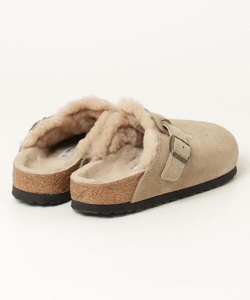 BIRKENSTOCK（ビルケンシュトック）の「BIRKENSTOCK/ビルケンシュトック  Boston Shearling ボストン シアリング WOMEN'S（サンダル・レディース・ベージュ・38/37/36）」の3枚目の写真