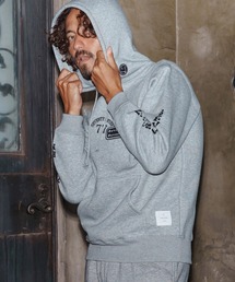 mpa3948-brushed lining P-O hoodie(77arch embroidery) プルオーバーパーカー(7725W090)