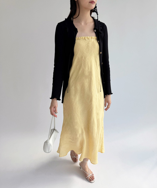 BASERANGE（ベースレンジ）の「【BASERANGE/ベースレンジ】PRE DYDINE SKIRT（スカート・レディース・イエロー・X-SMALL）」の8枚目の写真