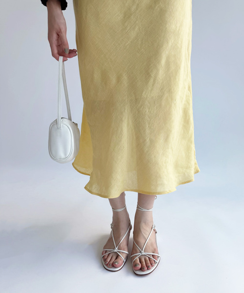 BASERANGE（ベースレンジ）の「【BASERANGE/ベースレンジ】PRE DYDINE SKIRT（スカート・レディース・イエロー・X-SMALL）」の10枚目の写真