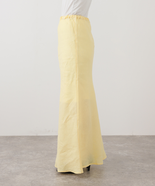 BASERANGE（ベースレンジ）の「【BASERANGE/ベースレンジ】PRE DYDINE SKIRT（スカート・レディース・イエロー・X-SMALL）」の12枚目の写真