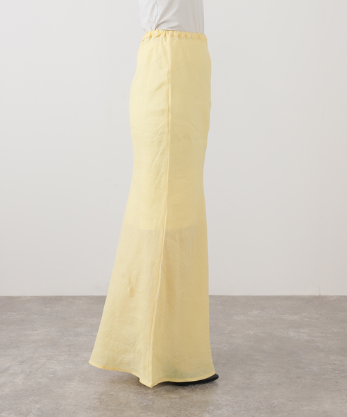 BASERANGE（ベースレンジ）の「【BASERANGE/ベースレンジ】PRE DYDINE SKIRT（スカート・レディース・イエロー・X-SMALL）」の14枚目の写真