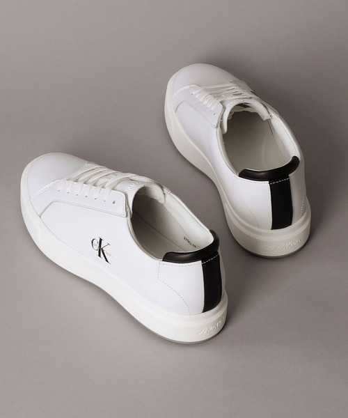 Calvin Klein(カルバン・クライン)の「カップソール スニーカー(スニーカー・メンズ・ホワイト・41/43/40/42)」の6枚目の写真