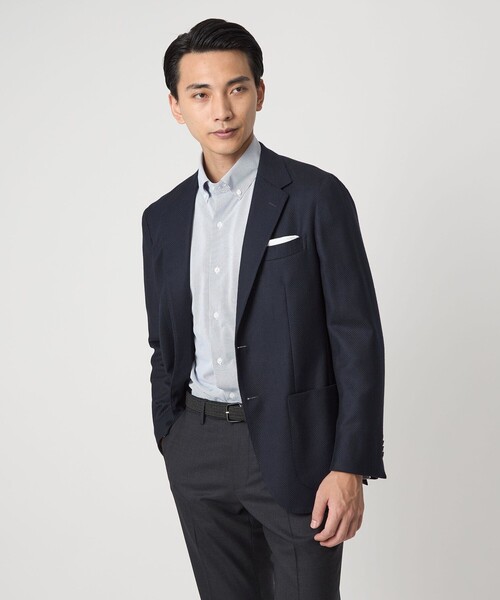 REDA BLAZER ホップサック 2B RG ジャケット（テーラードジャケット