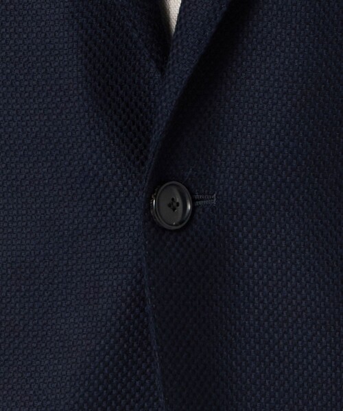 green label relaxing（グリーンレーベルリラクシング）の「REDA BLAZER ホップサック 2B RG ジャケット（テーラードジャケット・メンズ・ネイビー/ダークグリーン・XS/M/L/S/XL）」の17枚目の写真