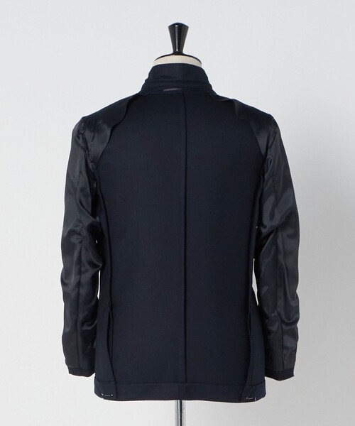 green label relaxing（グリーンレーベルリラクシング）の「REDA BLAZER ホップサック 2B RG ジャケット（テーラードジャケット・メンズ・ネイビー/ダークグリーン・XS/M/L/S/XL）」の22枚目の写真