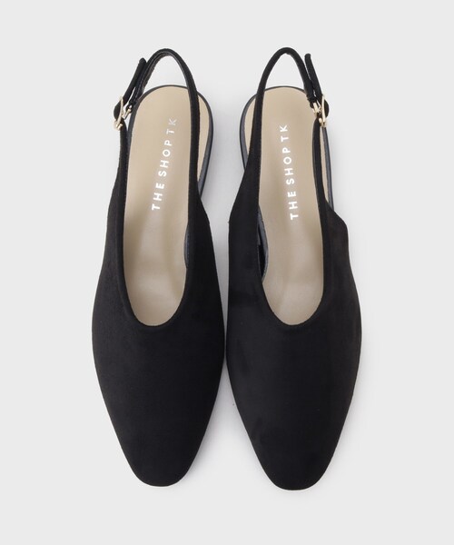 THE SHOP TK （ザ ショップ ティーケー ）の「スウェードバックストラップシューズ（サンダル・レディース・ブラック系3/ダークブラウン系3・30/35/45）」の7枚目の写真