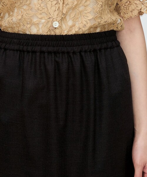 TOMORROWLAND collection（トゥモローランドコレクション）の「スーパーアムンゼン ストレートスカート（スカート・レディース・チャコールグレー/ブラウン・36/34）」の10枚目の写真