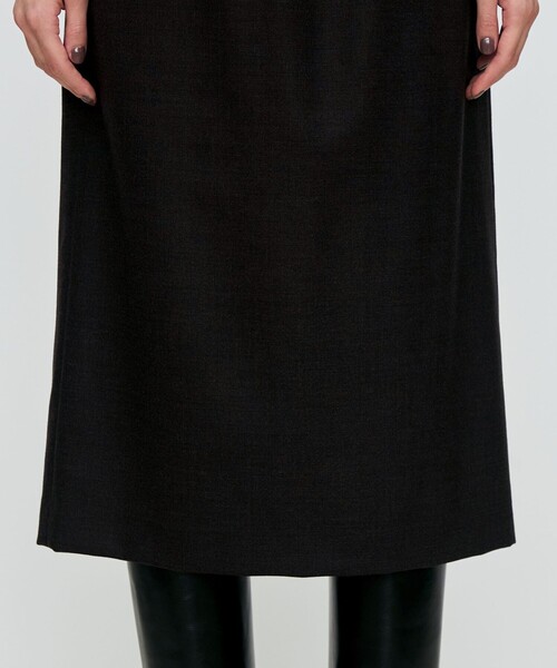 TOMORROWLAND collection（トゥモローランドコレクション）の「スーパーアムンゼン ストレートスカート（スカート・レディース・チャコールグレー/ブラウン・36/34）」の13枚目の写真