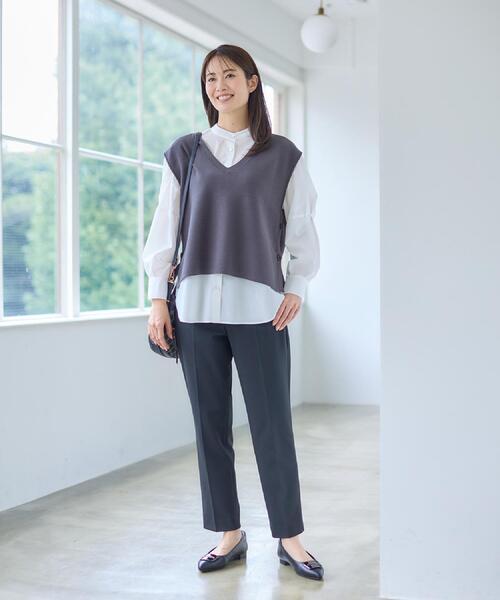 リフレクト（Reflect）/【高身長さんに嬉しい長め丈追加！／私のパンツ／すっきり見え◎】テーパードパンツ セール】【高身長さんに嬉しい長め丈追加！／私のパンツ／すっきり見え