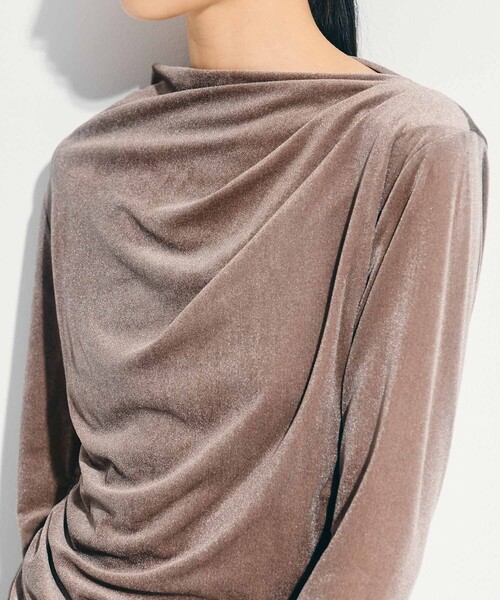 トップス Tightbooth DWAYNE VELOUR LONG SLEEVE TIGHTBOOTH PRODUCTION（タイトブースプロダクション）の