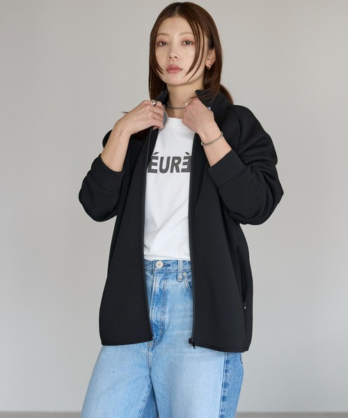 etre pret（エトレプレ）の「ユニセックス 抗菌防臭トラックジャケット（その他アウター・レディース・ネイビー/ブラック/杢グレー・S/M/L/XL）」の16枚目の写真