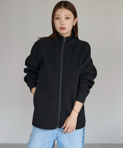 etre pret（エトレプレ）の「ユニセックス 抗菌防臭トラックジャケット（その他アウター・レディース・ネイビー/ブラック/杢グレー・S/M/L/XL）」の21枚目の写真