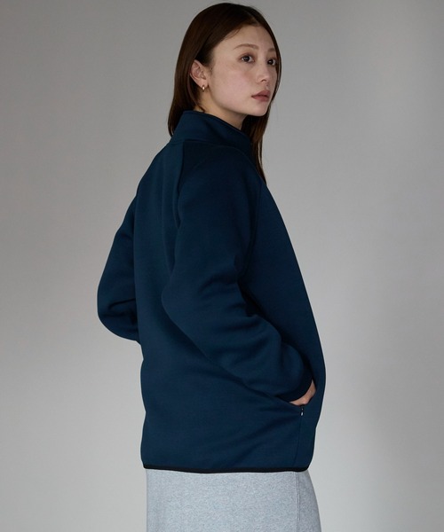 etre pret（エトレプレ）の「ユニセックス 抗菌防臭トラックジャケット（その他アウター・レディース・ネイビー/ブラック/杢グレー・S/M/L/XL）」の10枚目の写真