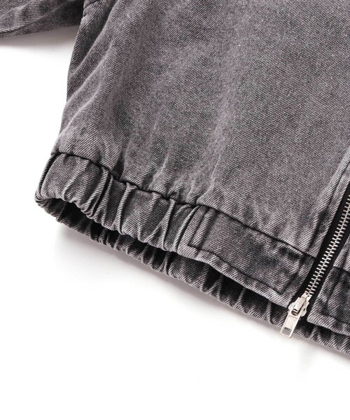 ZIDDY(ジディ)の「デニムジャケット(130~160cm)(デニムジャケット・キッズ・グレー・150cm/130cm/140cm/FREE)」の15枚目の写真