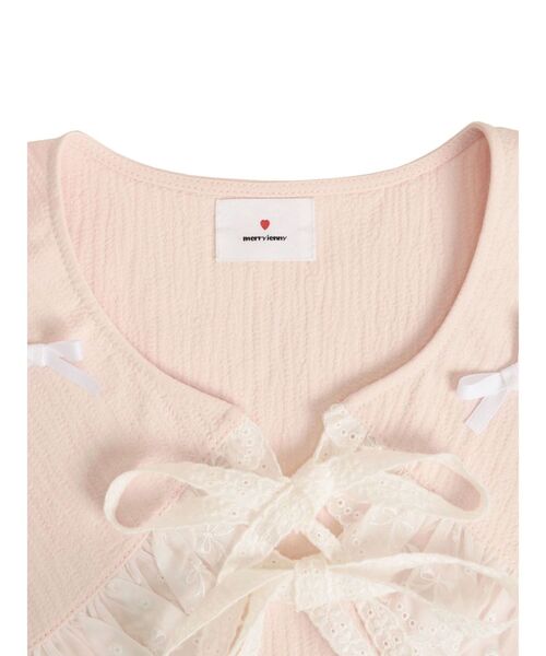 merry jenny（メリージェニー）の「remakish big collar（付け襟・レディース・ピンク/ラベンダー/オフホワイト・FREE）」の9枚目の写真