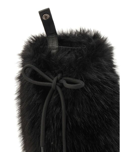 GYDA(ジェイダ)の「2WAY ECO FUR LEG WARMERニットブーツ(ブーツ・レディース・ブラック/アイボリー・LARGE/MEDIUM/SMALL)」の13枚目の写真