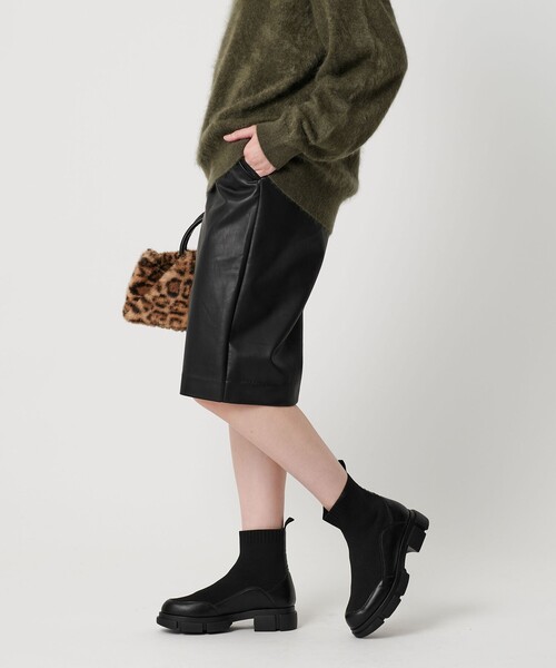 レザーライク ハーフパンツ（その他パンツ）｜BEAUTY&YOUTH UNITED