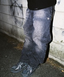ELEMENT（エレメント）の「ELEMENT メンズ SHOD PANTS HAMMER デニムパンツ 【2025年秋冬モデル】/エレメントシューレース付きウエストゴムテーパードデニム（デニムパンツ）」