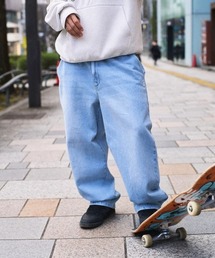 ELEMENT（エレメント）の「ELEMENT メンズ SHOD PANTS HAMMER デニムパンツ 【2025年秋冬モデル】/エレメントシューレース付きウエストゴムテーパードデニム（デニムパンツ）」