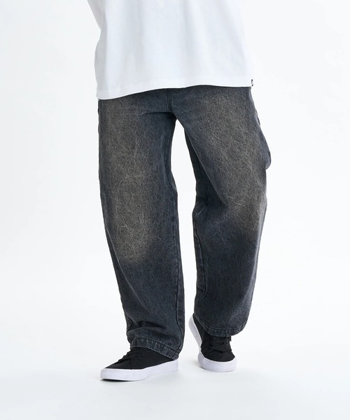 ELEMENT（エレメント）の「ELEMENT メンズ SHOD PANTS HAMMER デニムパンツ 【2025年秋冬モデル】/エレメントシューレース付きウエストゴムテーパードデニム（デニムパンツ・メンズ・ブルー系その他2/ブラック系その他/ブルー系その他/インディゴブルー・MEDIUM/LARGE/X-LARGE）」の22枚目の写真